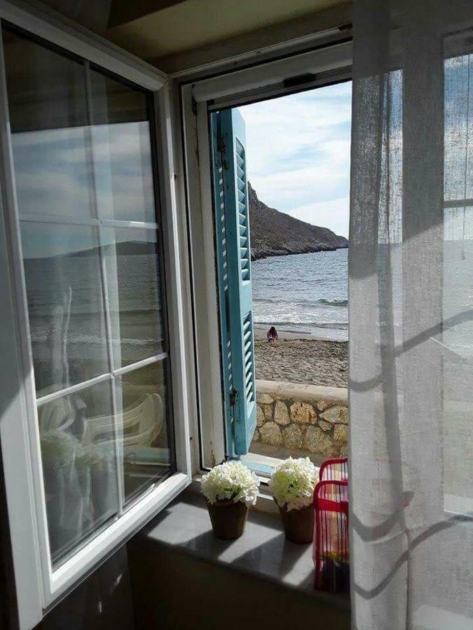Kalymnos Beach House Panormos  Bagian luar foto